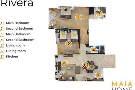Rivera Maiahome-Hermoso Apt En Polanco Cerca Antara - 2Br 2Bt Мексико Сити Екстериор снимка